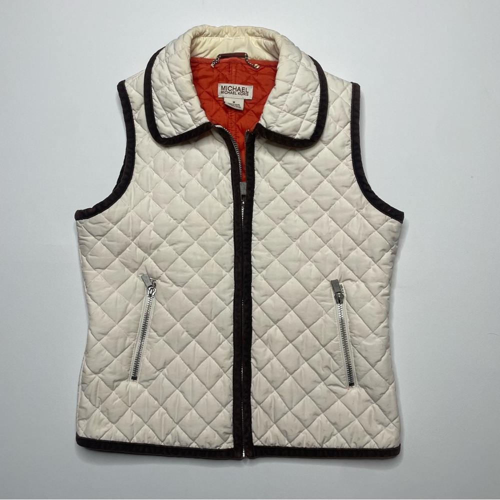 MICHAEL KORS Quilted Puffer Winter Vest